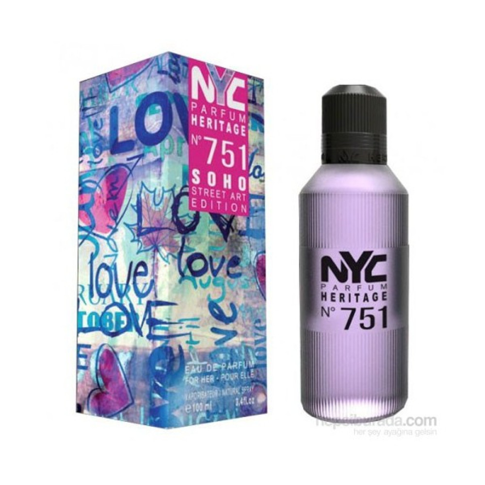 Nyc Soho Street Art Edıtıon No 751 For Her Edp 100Ml Kadın Parfümleri Fiyatı