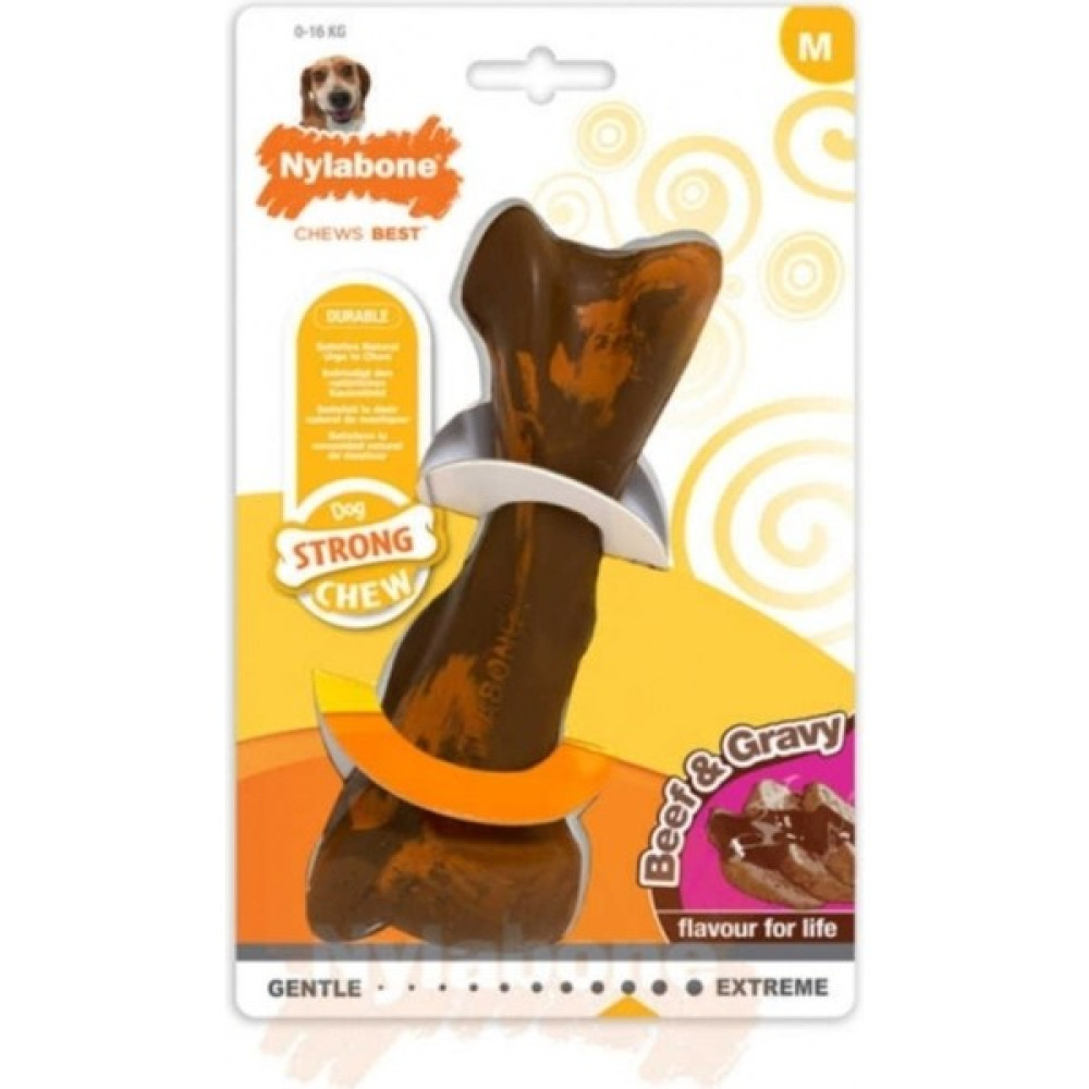 Nylabone 833154- Beef Gravy Biftek Aromalı Çiğneme Kemiği M Oto Boyaları Fiyatı