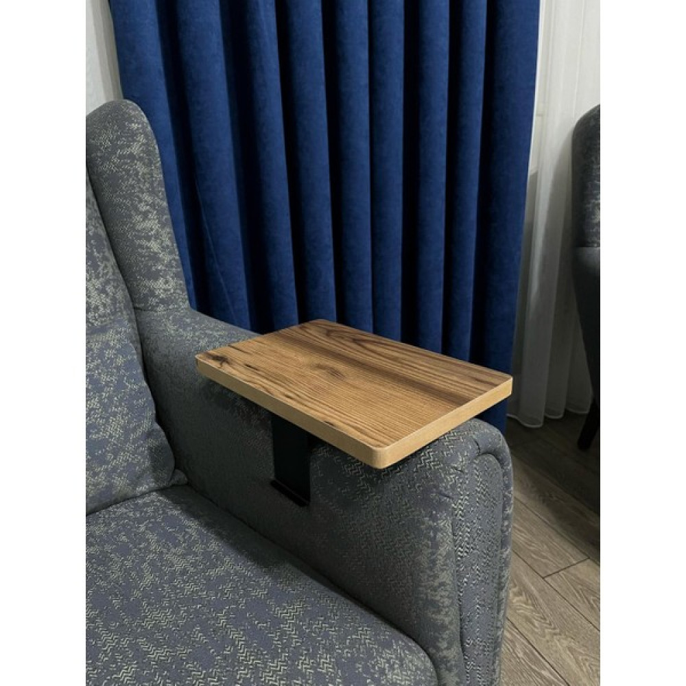 Nym Concept Yan Sehpa , Koltuk Kol Sehpası Ayarlanabilir Metal Ayaklı 18 mm Mdflam Modern Tepsi Köşeli - Ahşap Yan Sehpa Fiyatı