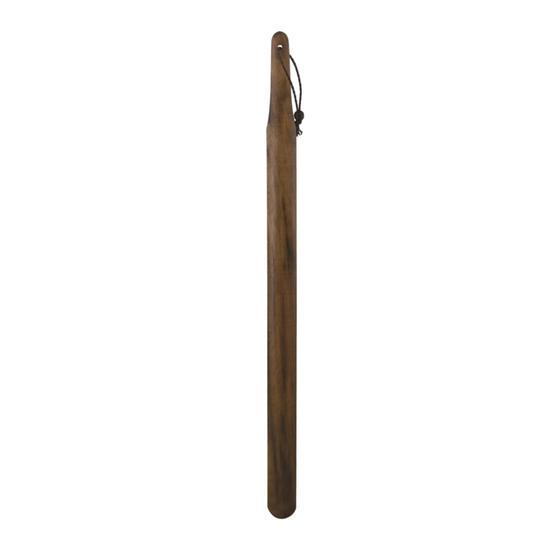 NYN Ceviz Renk Ahşap 70 cm Uzunluğunda Ayakkabı Çekeceği
