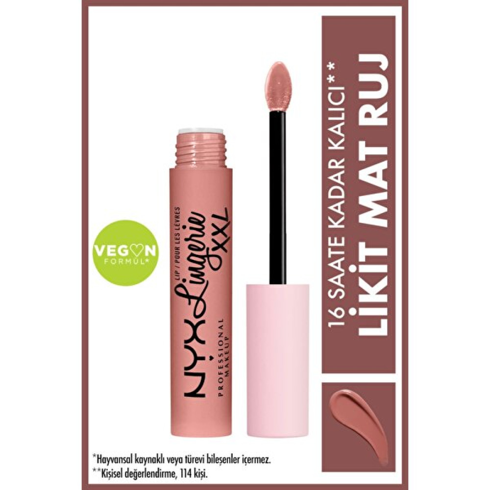 Nyx Likit Mat Ruj - Lip Lingerie Xxl Matte Liquid Lipstick Undressed Rujlar & Dudak Parlatıcıları Fiyatı