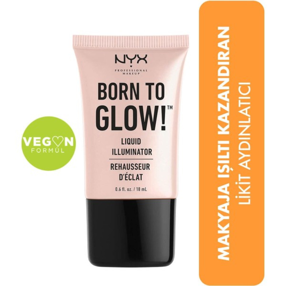 NYX Professional Makeup BORN TO GLOW LIQUID ILLUMINATOR - SUNBEAM Fondötenler Fiyatı