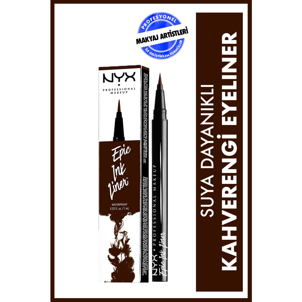 NYX Professional Makeup Epıc Ink Kahverengi Lıner Eyeliner Fiyatı