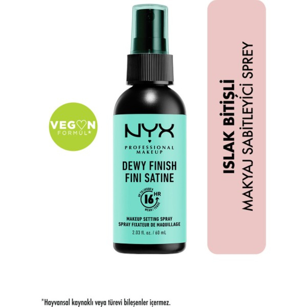 NYX Professional Makeup MAKEUP SETTING SPRAY - DEWY FINISH Makyaj Bazı Fiyatı