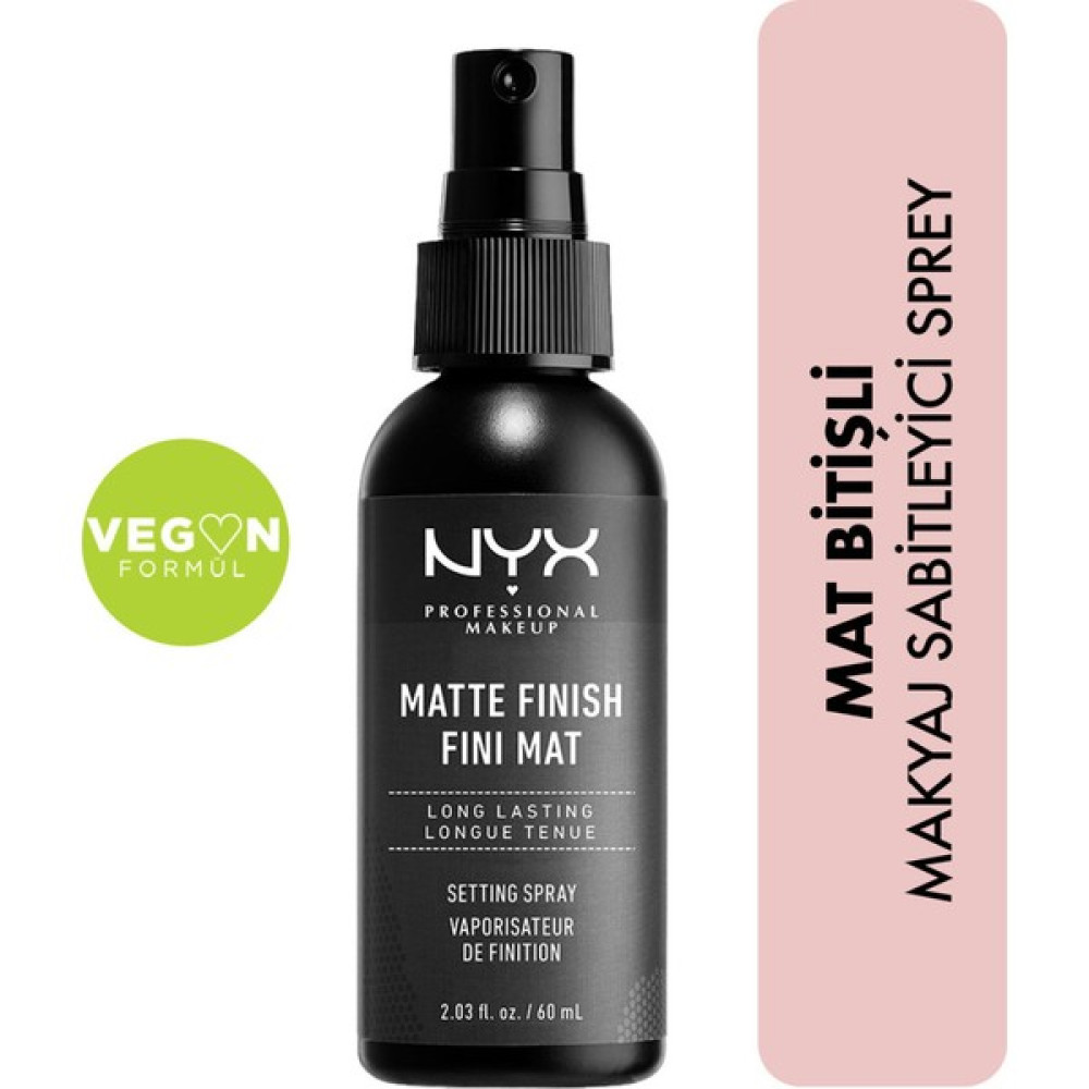NYX Professional Makeup MAKEUP SETTING SPRAY - MATTE FINISH Makyaj Bazı Fiyatı