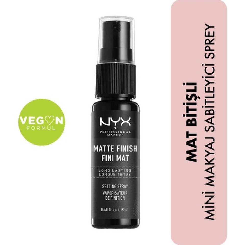 Nyx Professional Makeup Makeup Setting Spray Mini - Matte Makyaj Bazı Fiyatı