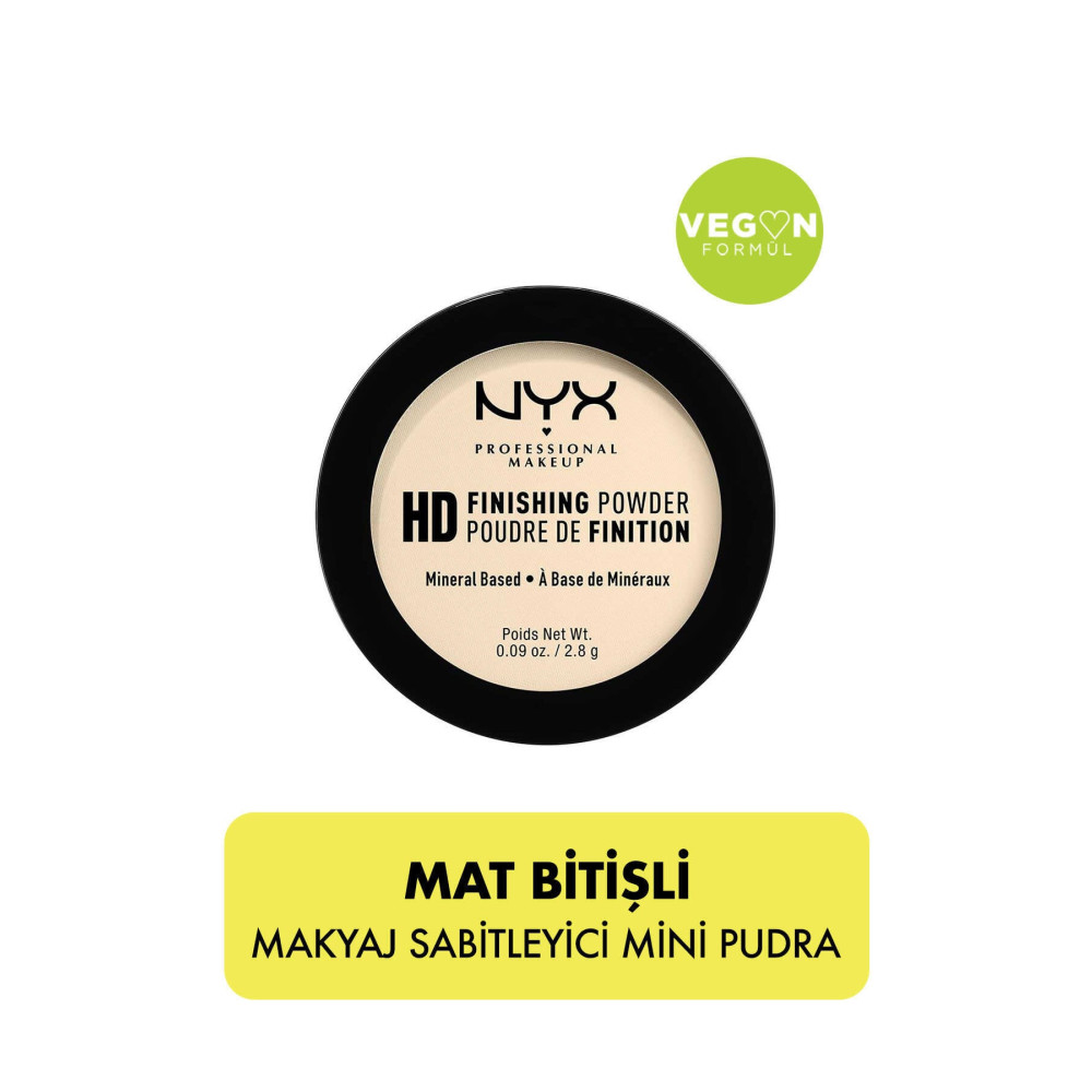 NYX Professional Makeup Mini Pudra - High Definition Finishing Powder Mini Makyaj Ürünleri Fiyatı