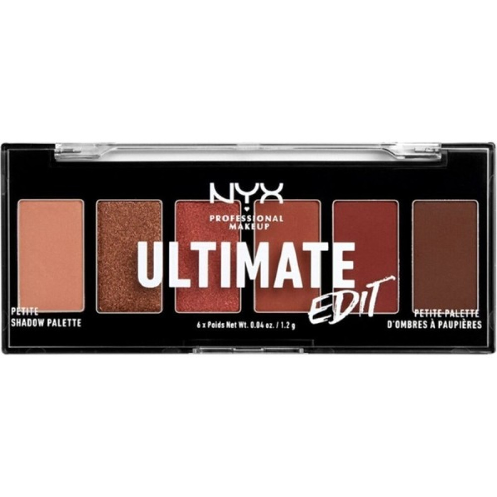 Nyx Professional Makeup Ultimate Edit Petite Shadow Palette Warm Neutrals - 002 Green Makyaj Fırça ve Aksesuarları Fiyatı
