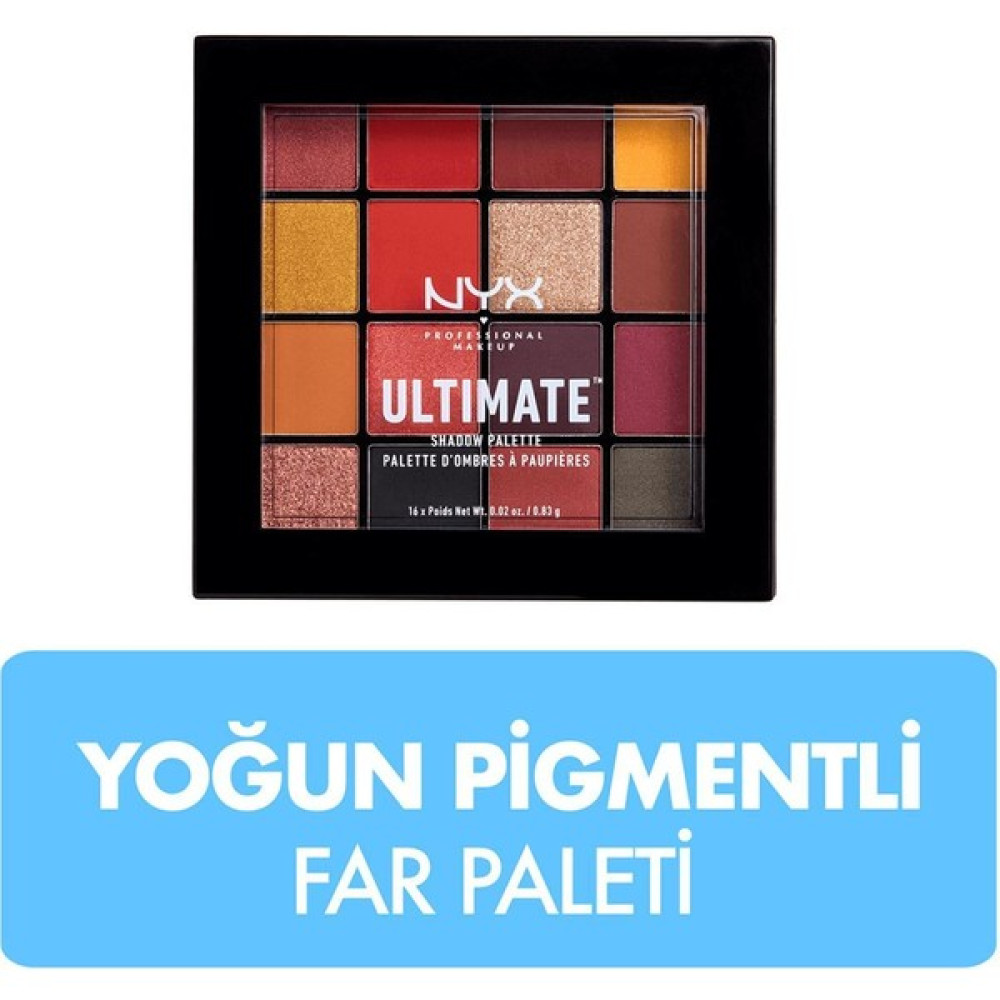 Nyx Professional Makeup Ultimate Shadow Palette PhoenixEyeliner Eyeliner Fiyatı
