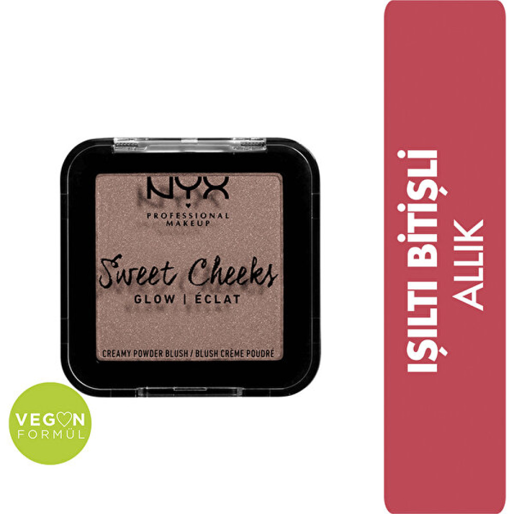 Nyx Sweet Cheeks Creamy Powder Blush Glow - So Taupe - 001 Allık Fiyatı
