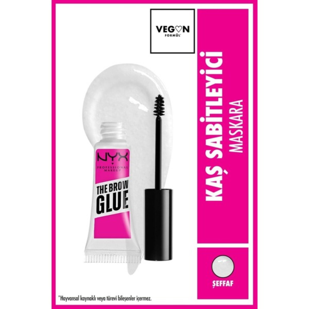 Nyx The Brow Glue Instant Brow Styler - Şeffaf Kaş Sabitleyici Maskara Rimeller / Maskaralar Fiyatı