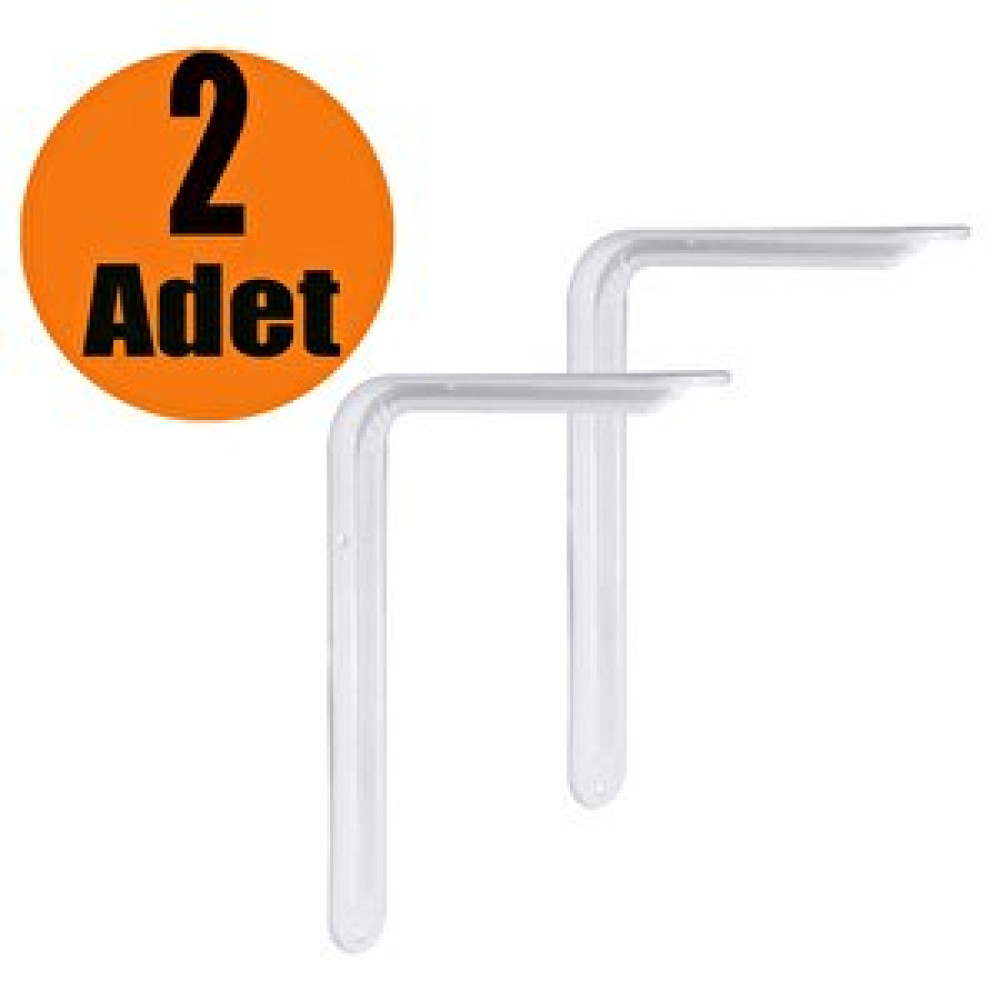 Nzb (2 Adet) Raf Altı Ayak Raf Tutucu L Demir 23 X 29 Cm Beyaz Aparat Koltuk Fiyatı