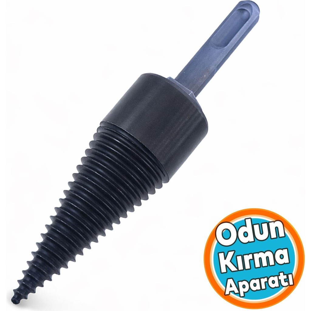 Nzb 32 mm Odun Kırma Parçalama Aparatı Sds Plus Uyumlu Matkap Tipi Odun Yarma Parçalayıcı Uç - Siyah Matkaplar Fiyatı