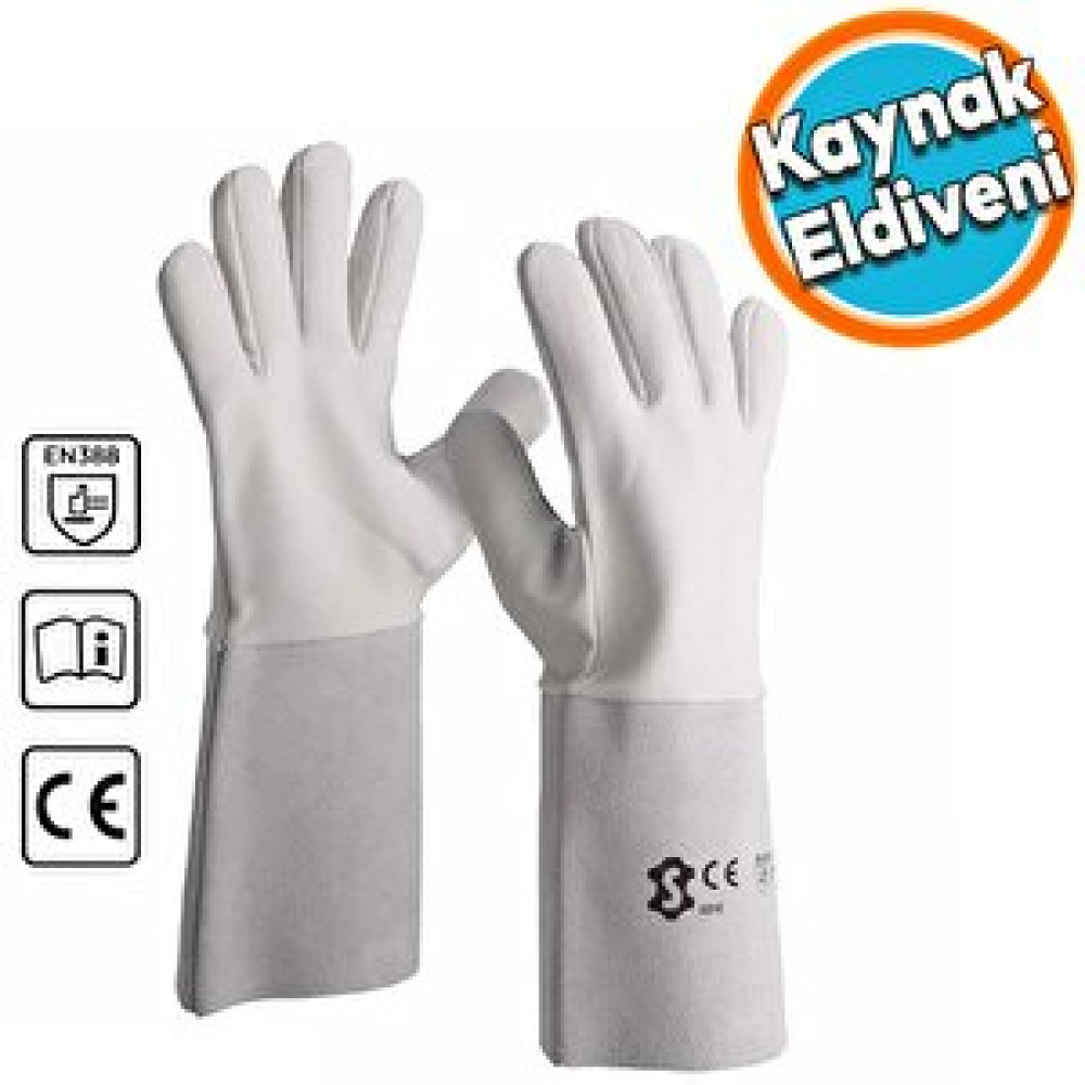 Nzb Argon Kaynak Eldiveni Deri Kaynakçı Koruyucu Eldiven No:11 (1 Çi̇ft) İş Eldiveni Fiyatı