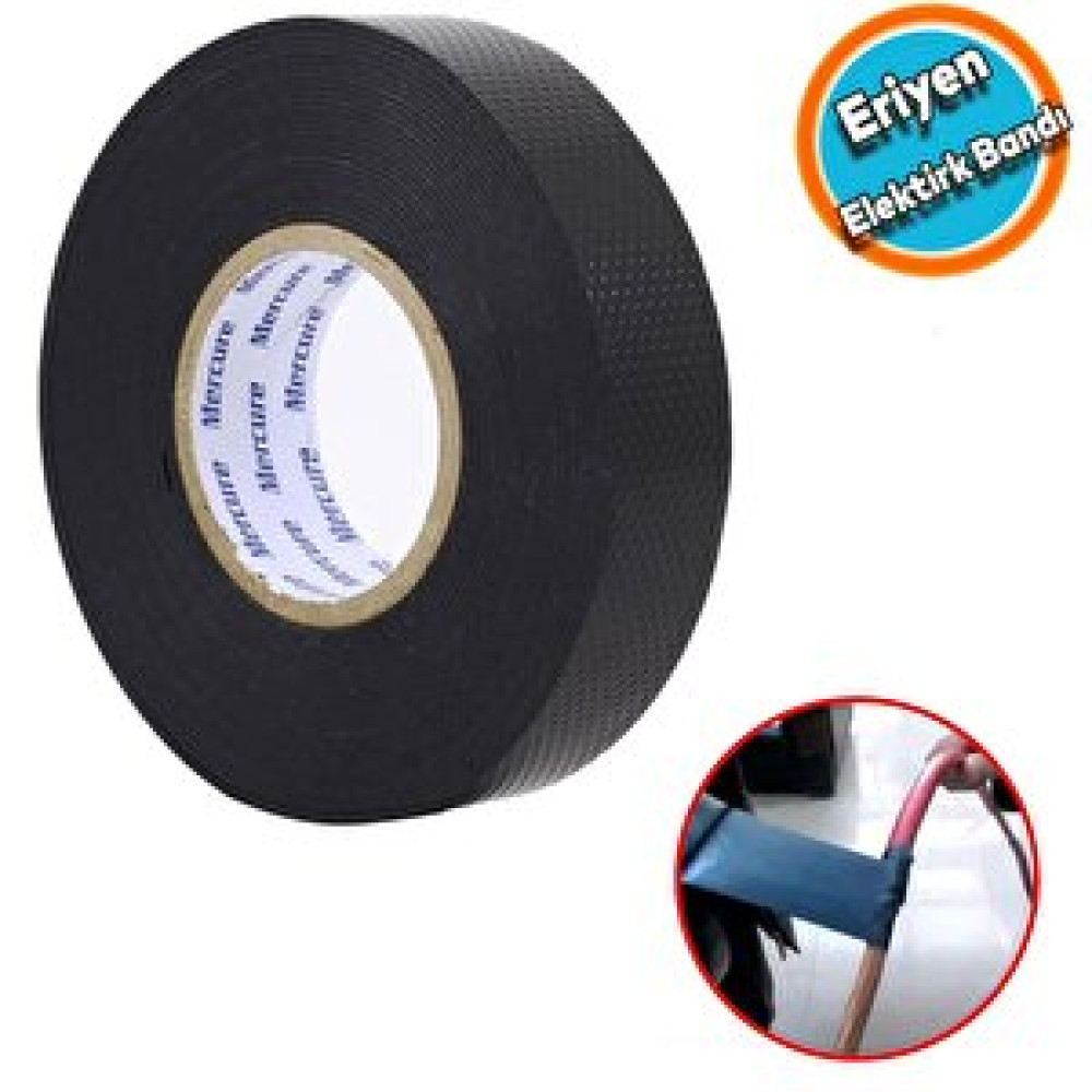 Nzb Eriyen Bant Su Altı Kablo Elektrik Elektrikçi Su Yalıtım İzolasyon Sızdırmaz Bandı 19x0,8x5 Metre Bant Fiyatı