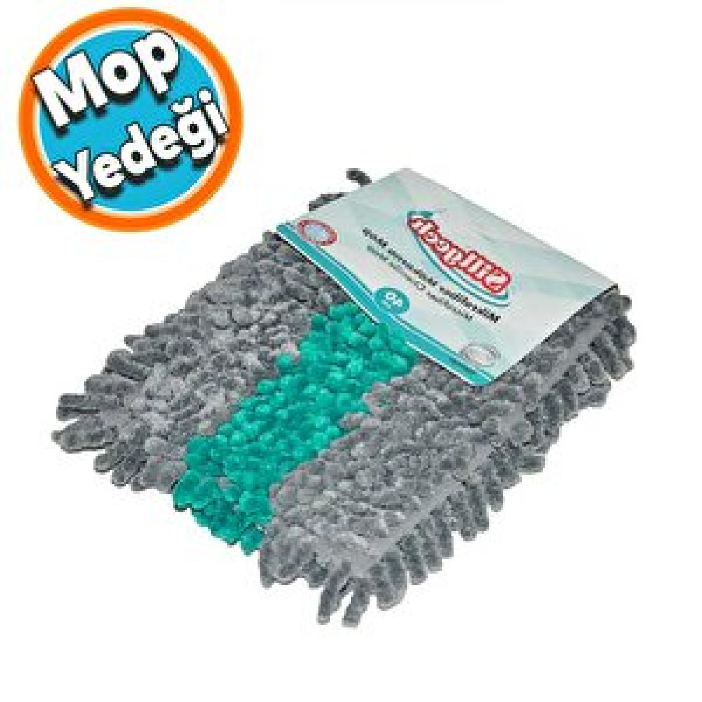 Nzb Ev Ofis İş Yeri Zemin Parke Mikrofiber Makarna Temizlik Kurulama Mop Vileda Yedeği 40 Cm Eh320 Paspas Fiyatı