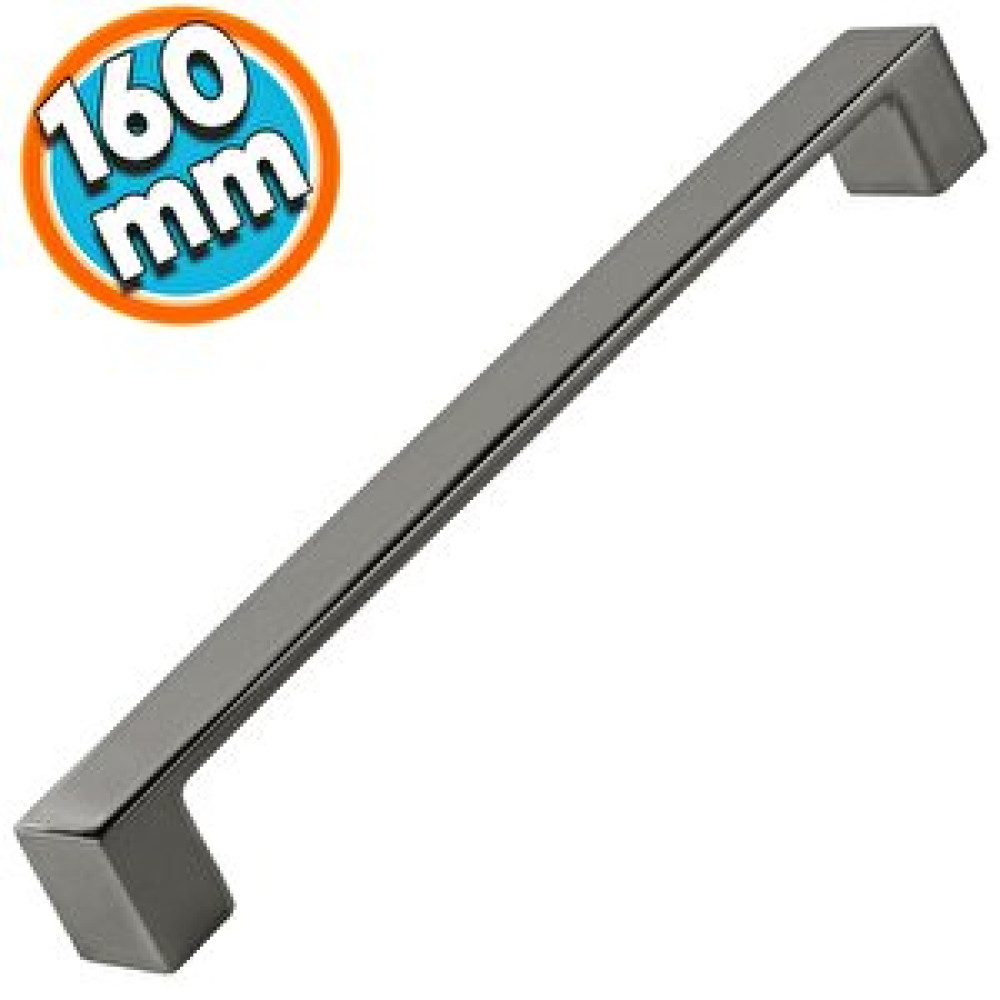 Nzb Mobilya Mutfak Dolabı Banyo Çekmece Dolap Kapak Kulpu Kulbu Füme 160 Mm Metal Kulp Ev & Dekorasyon Aksesuarları Fiyatı