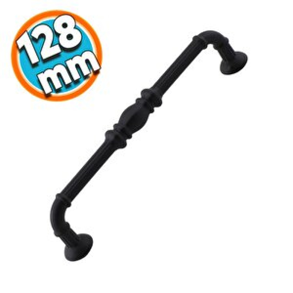 Nzb Mobilya Mutfak Dolabı Çekmece Dolap Kapak Kulpu Kulbu Mat Siyah 128 Mm Metal Kulp Ev & Dekorasyon Aksesuarları Fiyatı