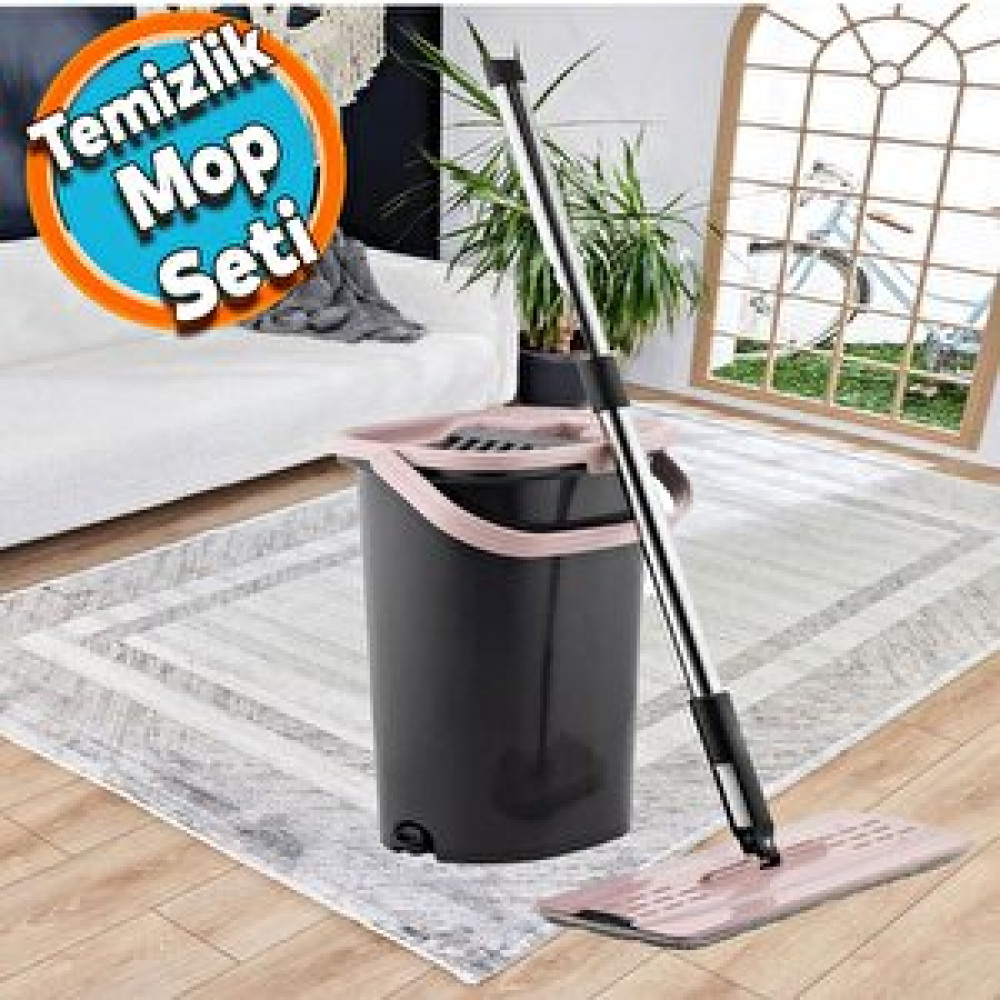 Nzb Mop Bez Banyo Ev Ofis Yer Duvar Silme Temizlik Seti Paspas Vilada Si̇yah Paspas Fiyatı