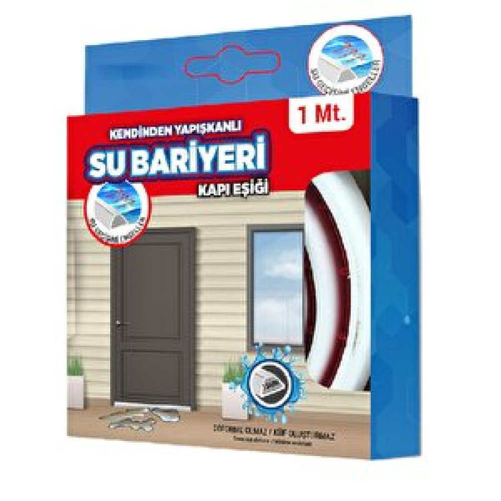 Nzb Su Bariyeri Kapı Altı Sızdırmaz Su Tutucu Yapışkanlı Slikon Bant Bandı 1 Metre Bnd01010015 Bant Fiyatı