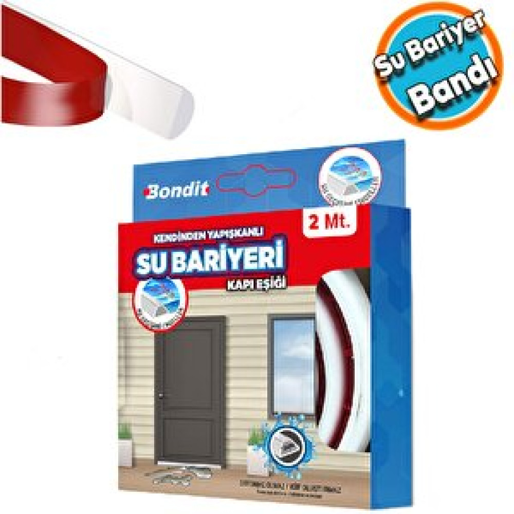 Nzb Su Bariyeri Kapı Altı Sızdırmaz Su Tutucu Yapışkanlı Slikon Bant Bandı 2 Metre Bnd01020015 Bant Fiyatı