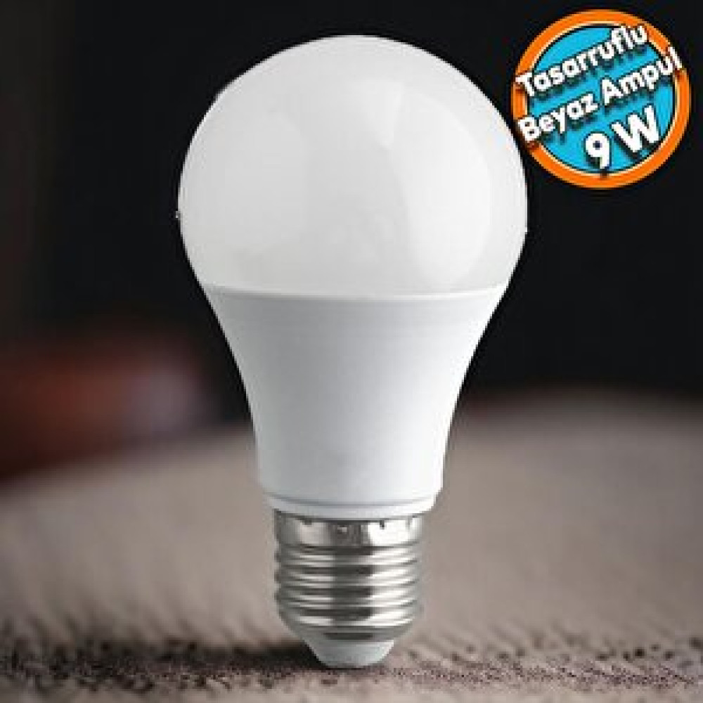Nzb Tasarruflu Ampul 9w Led Lamba Beyaz E27 Duy 220 Derece 806 Lümen 20.000 Saat 220 Volt Elektrik Tasarruflu Ampul Fiyatı