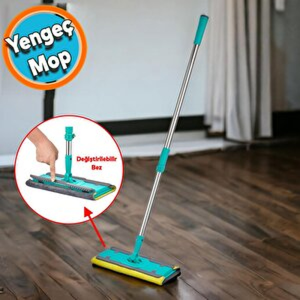 Nzb Zemin Yüzey Yer Temizleme Emici 360 Derece Dönen Saplı Değiştirilebilir Mikrofiber Uzayabilen Yengeç Mop Paspas Fiyatı