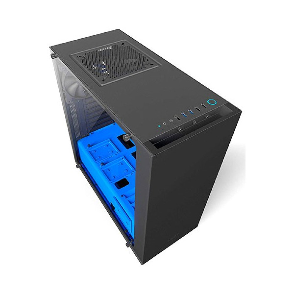 Nzxt CA-S340W-B5 Siyah/Mavi Elite Mid Kasa PC Kasaları Fiyatı