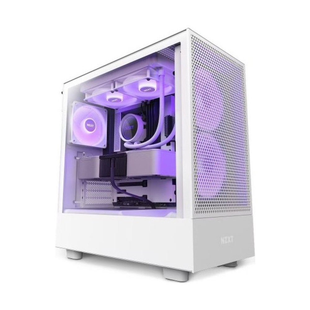 Nzxt H Series H5 Flow CC-H51FW-R1 Beyaz Atx Mid Tower Gaming (Oyuncu) Kasa PC Kasaları Fiyatı