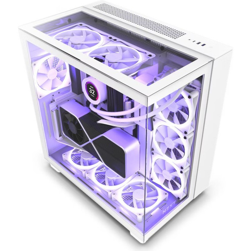 Nzxt H9 Elite CM-H91EW-01 Beyaz Atx Oyuncu Kasası PC Kasaları Fiyatı