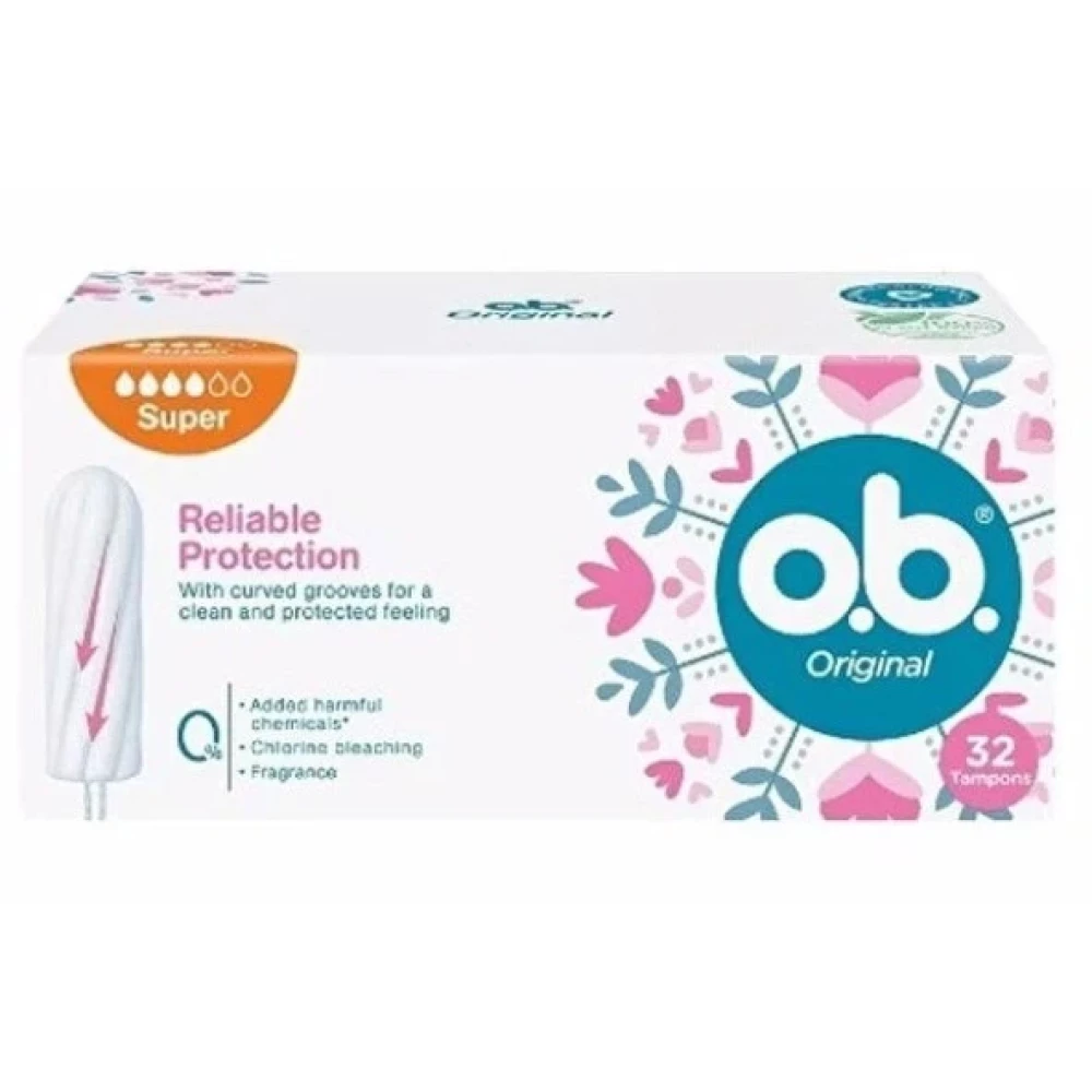 O. B. Original Reliable Protection Super 32Li Tampon 3574661701530 Genital Bölge Temizliği Fiyatı