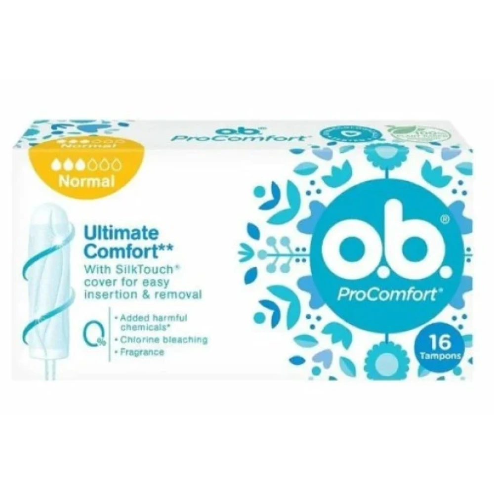 O. B. Pro Comfort Ultimate Comfort Normal 16Li Tampon 3574661626093 Genital Bölge Temizliği Fiyatı