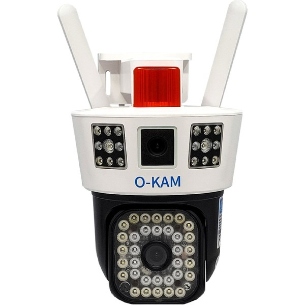 O-Kam 3015 3mp Çift Kameralı Wifi Ptz Güvenlik Kamerası - Kablosuz - 1080P Güvenlik Kameraları Fiyatı