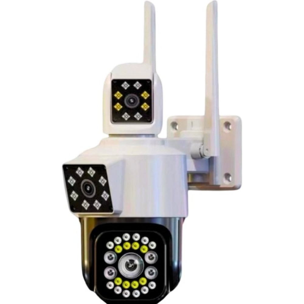 O-kam Wifi Smart 3 Lens Dış Mekan Hd Göruntü 355 Derece Sirenli Kamera Diğer Fiyatı