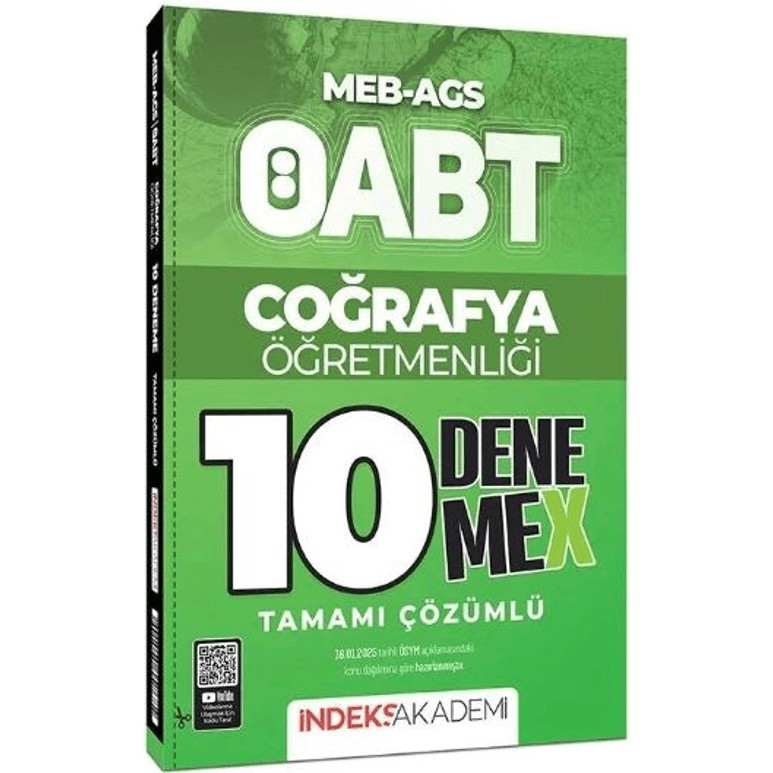 Öabt Meb-Ags Coğrafya Öğretmenliği 10 Denemex Çözümlü Diğer Fiyatı