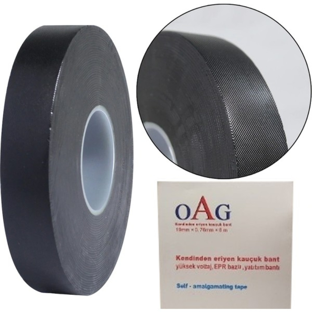 Oag Kendinden Eriyen Bant Yalıtım Bandı 19MM 0,76MM 8 mt Nalburiye & Hırdavat Fiyatı