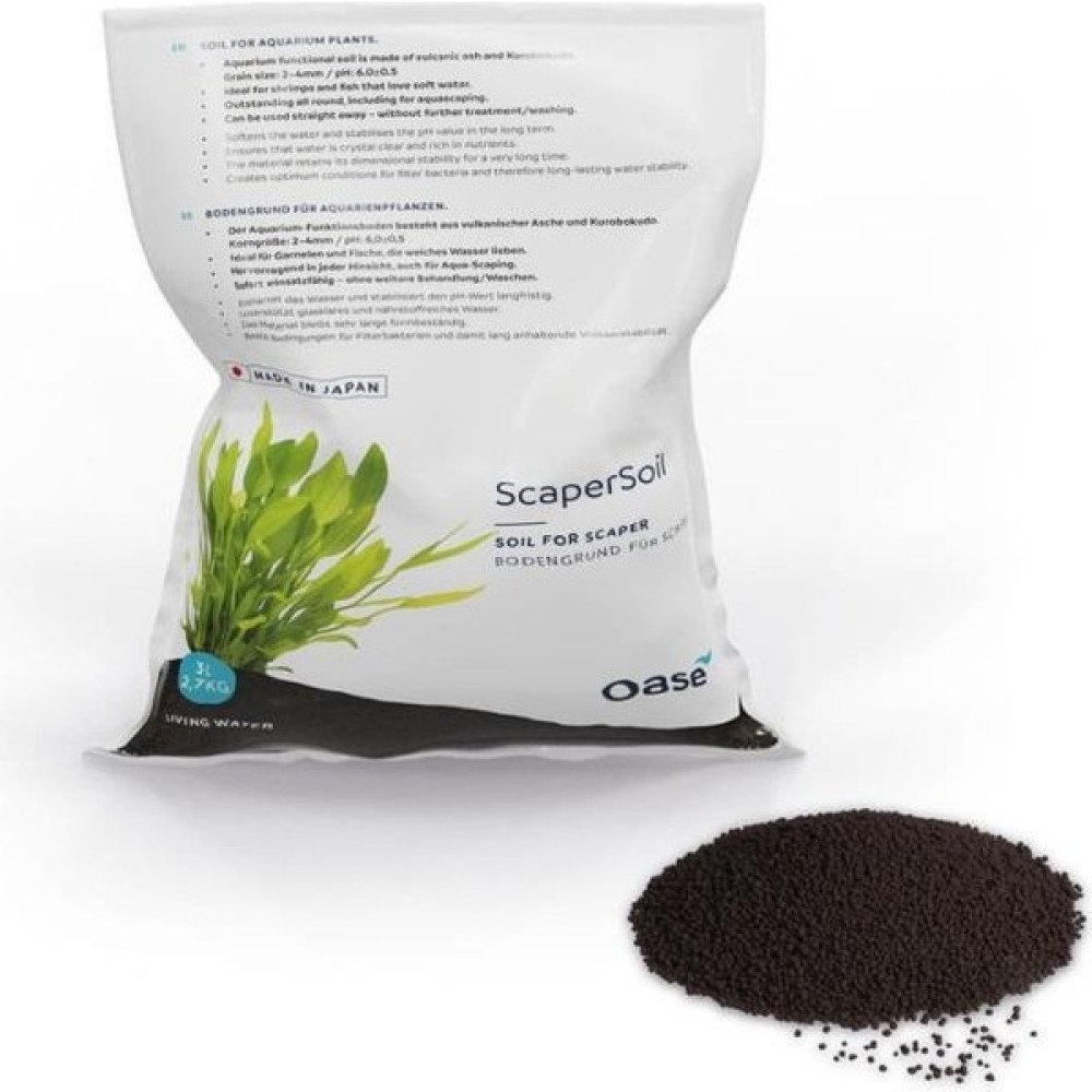 Oase Scaper Soil Black Bitki Toprağı 3lt 2.7kg Evcil Hayvan Ürünleri Fiyatı
