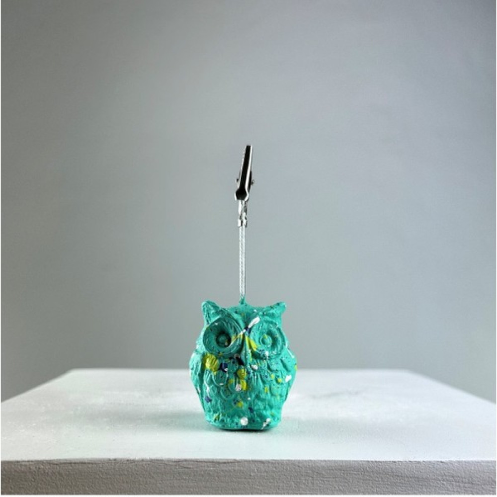 Oasis Decoration Buz Yeşili Splash Baykuş Not Tutucu Not Defteri & Bloknot Fiyatı