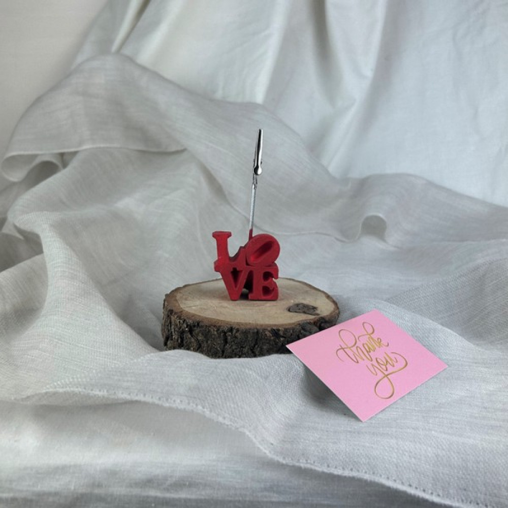 Oasis Decoration " Love " Yazılı Not Tutucu, Fotoğraf Tutucu Not Defteri & Bloknot Fiyatı