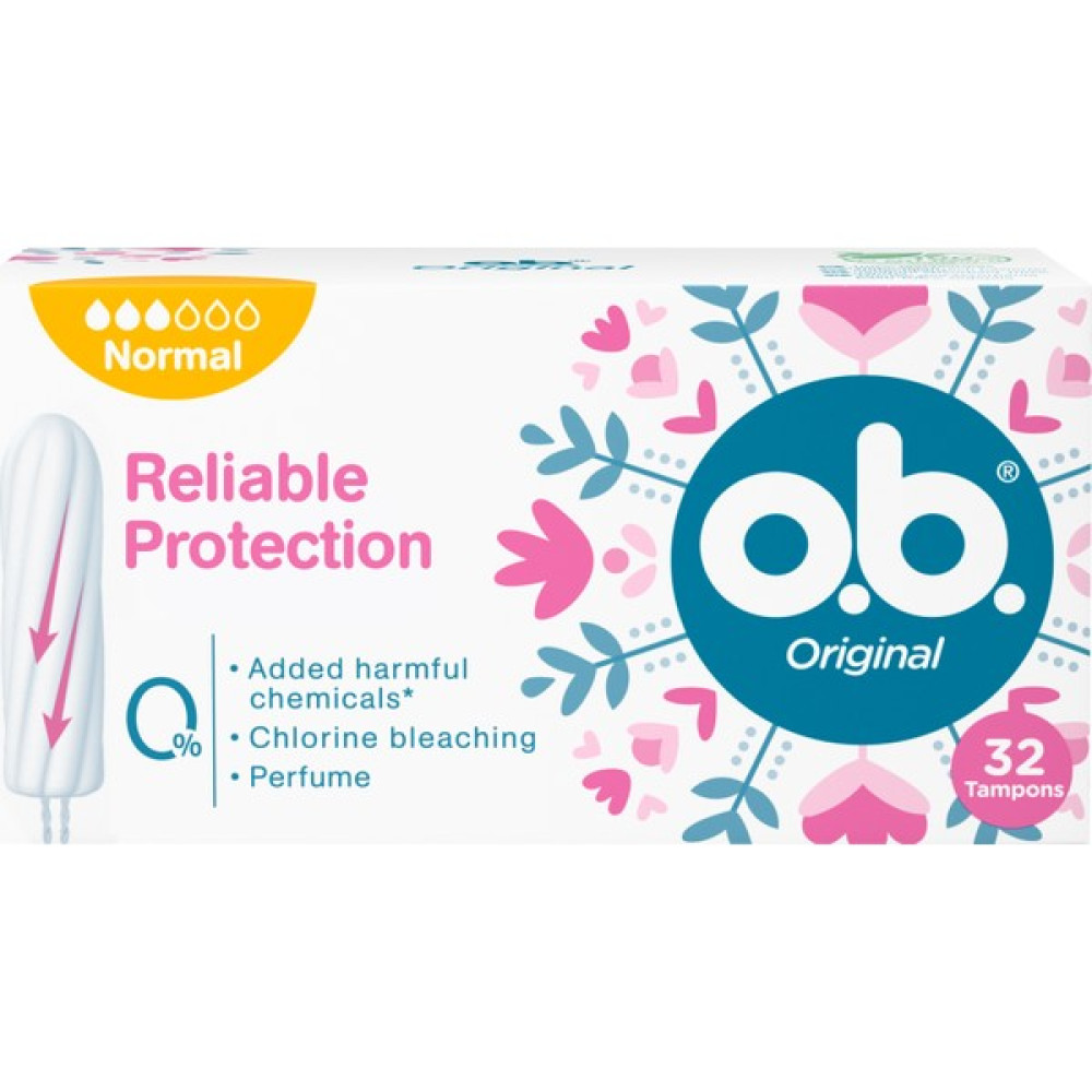 O.B. Original Normal Tampon 32'li Paket Hijyenik Pedler ve Tamponlar Fiyatı