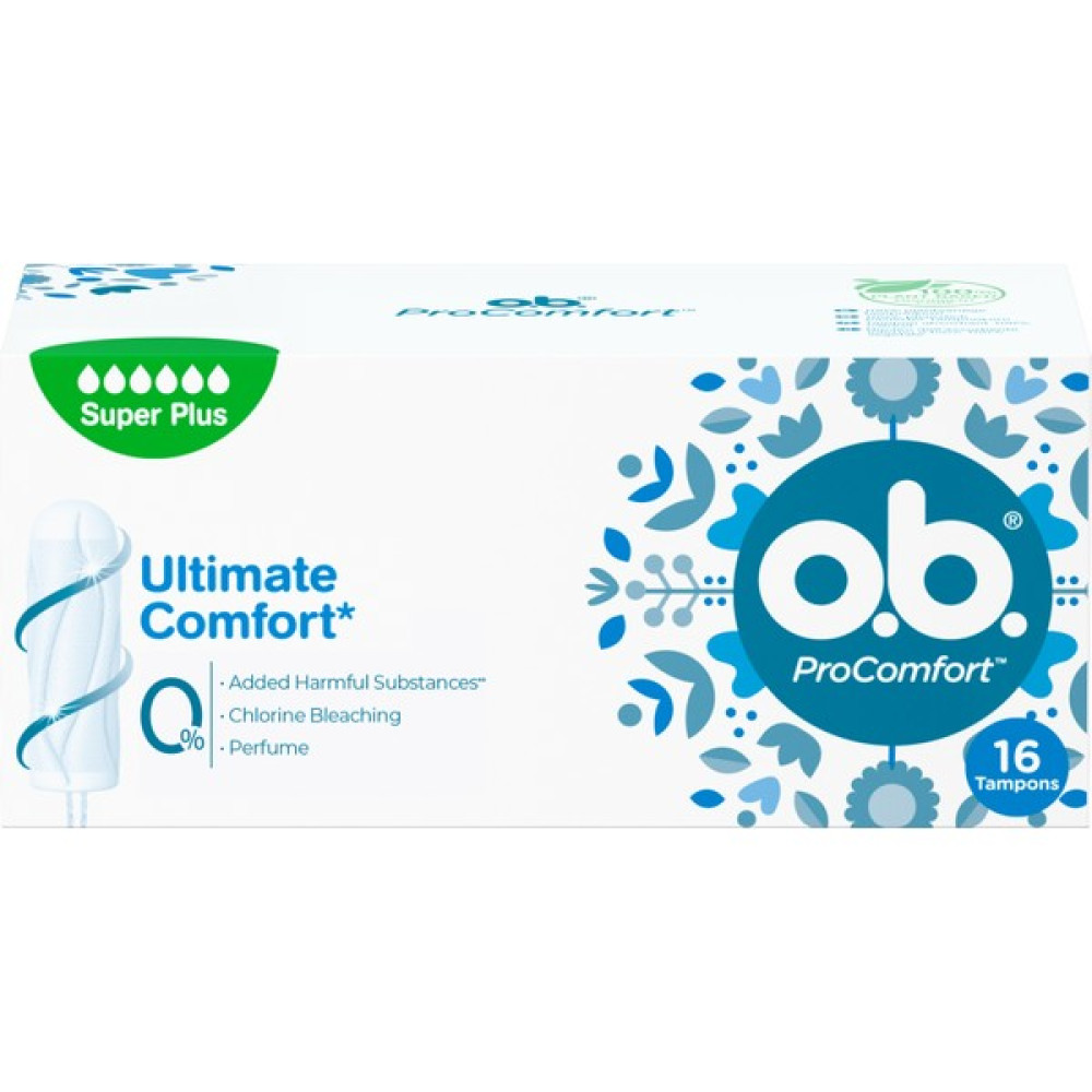O.B. Tampon Süper Plus 16'lı Hijyenik Pedler ve Tamponlar Fiyatı