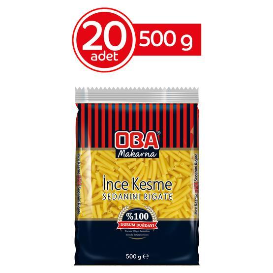 Oba 20x500 gr İnce Kesme Makarna