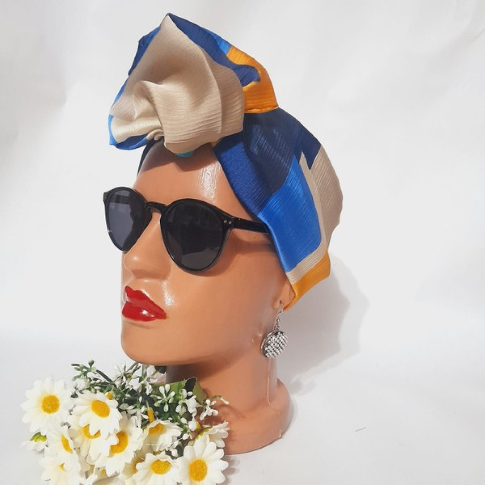 Oben Hobi Afrika Modeli Telli Bandana Saç Aksesuarı Kadın Kumaş Toka Toka, Taç & Saç Bandı Fiyatı