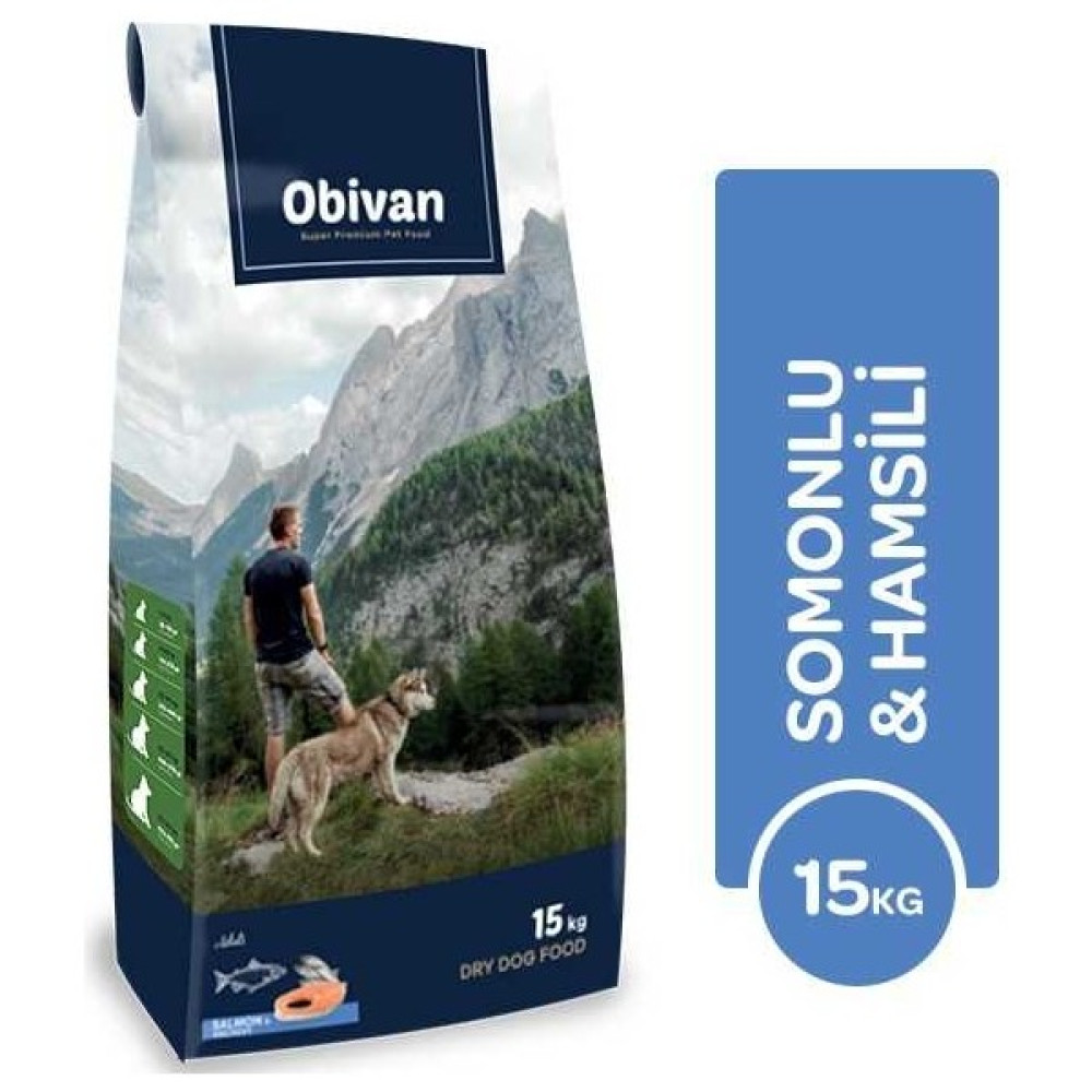 Obivan Hypoallergenic Somonlu & Hamsili Köpek Maması 15 kg Evcil Hayvan Ürünleri Fiyatı