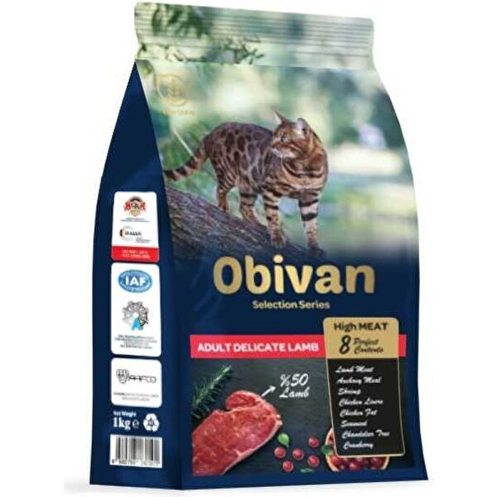 Obivan Low Grain Delicate Kuzulu Kedi Maması 1 kg x 6 Adet Evcil Hayvan Ürünleri Fiyatı
