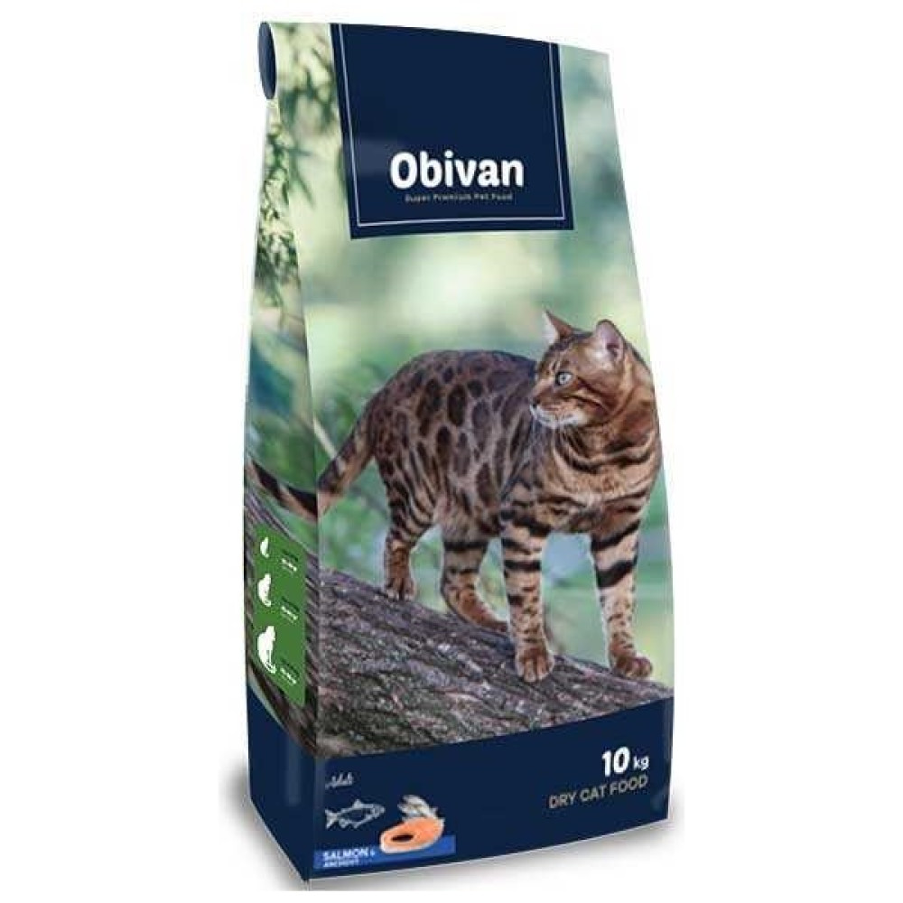 Obivan Somonlu ve Hamsili Kedi Maması 10 kg Evcil Hayvan Ürünleri Fiyatı