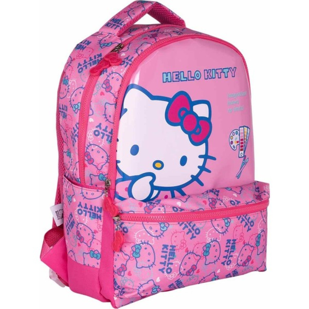 Obm Hello Kitty Yazı Desenli Okul Çantası 2721 Okul Çantası Fiyatı