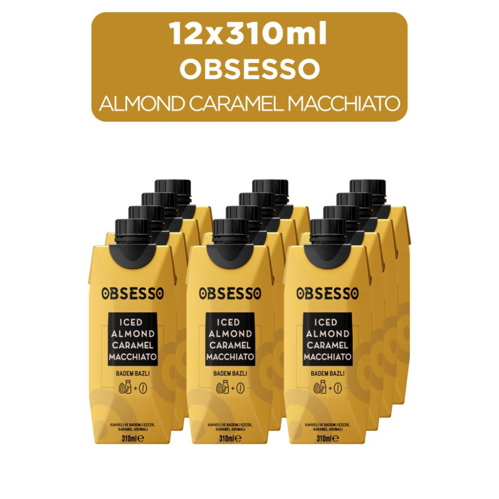OBSESSO Almond Caramel Macchiato 310 ML Kahve Fiyatı