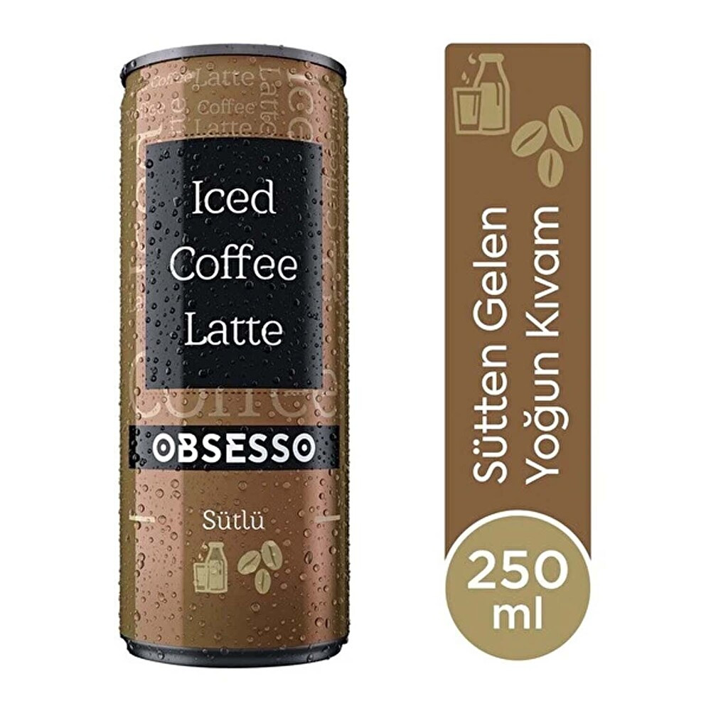 Obsesso Latte Iced Coffee 250 ml Kahve Fiyatı