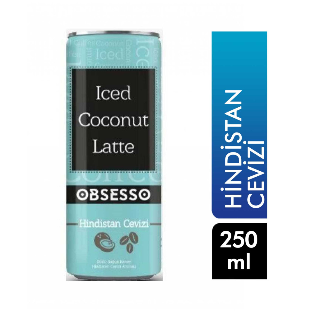 Obsesso Soğuk Latte 250 ml Hindistan Cevizli Kahve Fiyatı